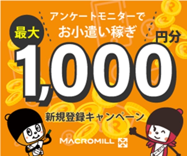 『 PIKO☆の 生活 お役立ち 情報局 』 『 マクロミル 』...3か月目に突入~♫ ~ 収支報告 スキマ時間にアンケートに答え続けた結果現在のポイントは!? ~